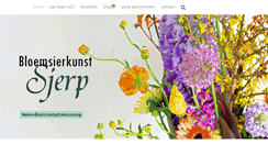 Desktop Screenshot of bloemsierkunstsjerp.nl